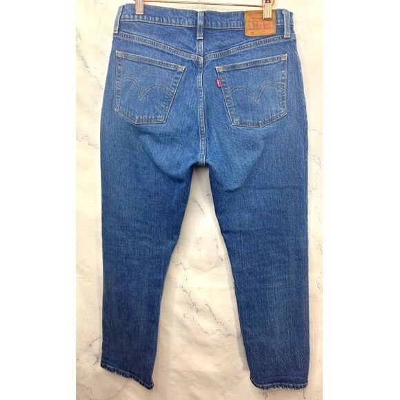 Levi's 501 Premium Original High Rise Button Fly Denim Jeans Womens 29 Retro - Picture 1 of 16